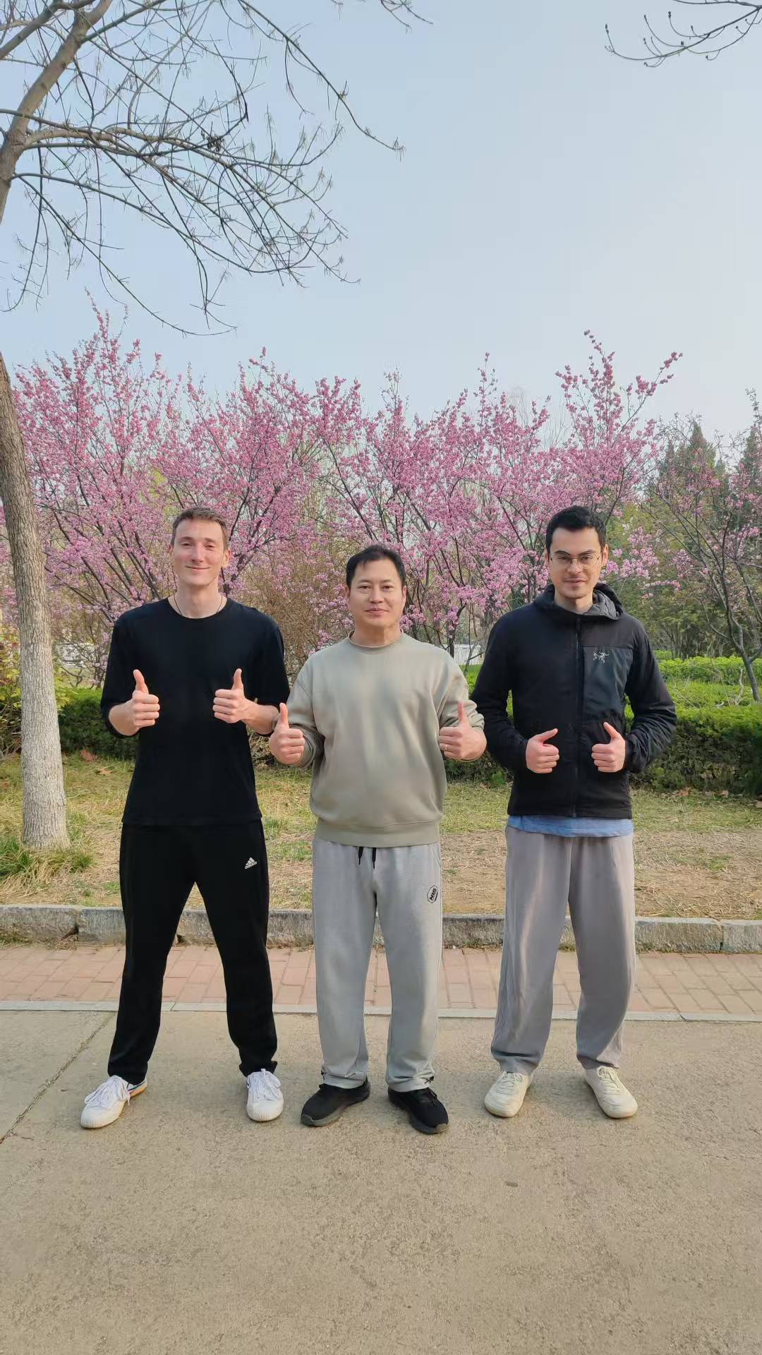 End of training · Cherry blossom